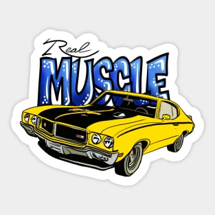 1970 Buick Skylark GSX Muscle Car Design Sticker